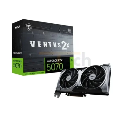 Placa de Video MSI GeForce RTX5070 Ventus 2X OC 12GB GDDR7 PCI-Express