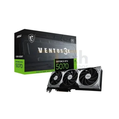 Placa de Video MSI GeForce RTX5070 Ventus 3X OC 12GB GDDR7 PCI-Express
